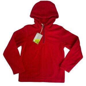 Mountain Warehouse Kids Red Microfleece Pullover Hoodie Size 7-8 yrs NWT